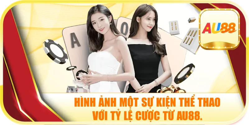 Hình ảnh một sự kiện thể thao với tỷ lệ cược từ AU88.